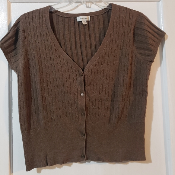 Chocolate Brown Sweater by Merona, Size XXL - Picture 5 of 5